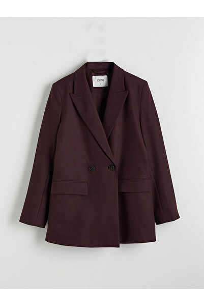 LC Waikiki Double Breasted Collar Women's Blazer Jacket