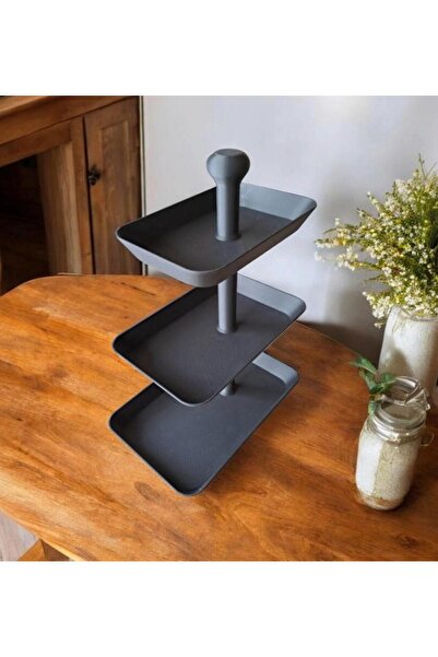 GNY Group 3-Tier Breakfast Plate