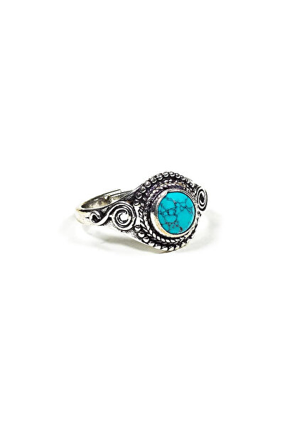 Ring Turquoise ring -- 1cm