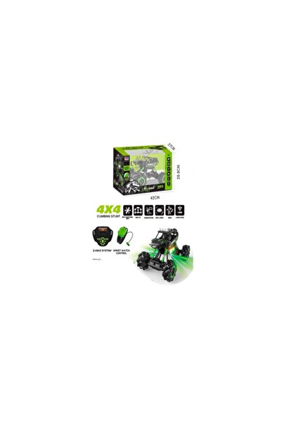 Toysea 4WD RC Stunt Car with Gesture Control, 360° Spins, Drift, Lift Mode, Lights & Rechargeable Battery