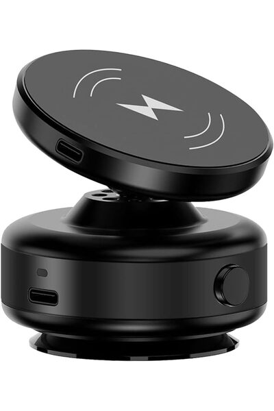 AutoFamily حامل هاتف مغناطيسي للسيارة قابل للتعديل بزاوية 360 درجة على لوحة ا...