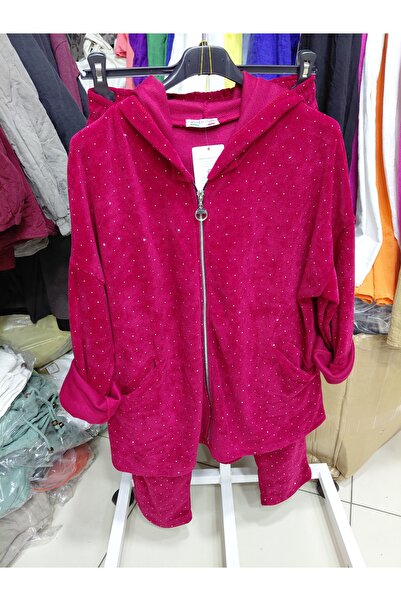 Tuana Otantik Shiny Stone Velvet Suit