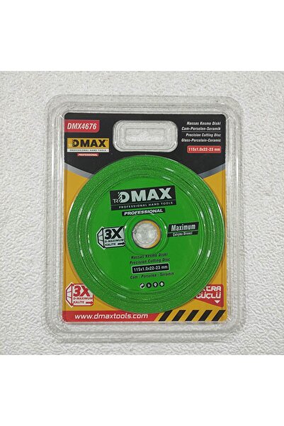 DMAX HASSAS KESME DİSKİ CAM-PORSELEN-SERAMİK 115X 1.0 X22-23MM
