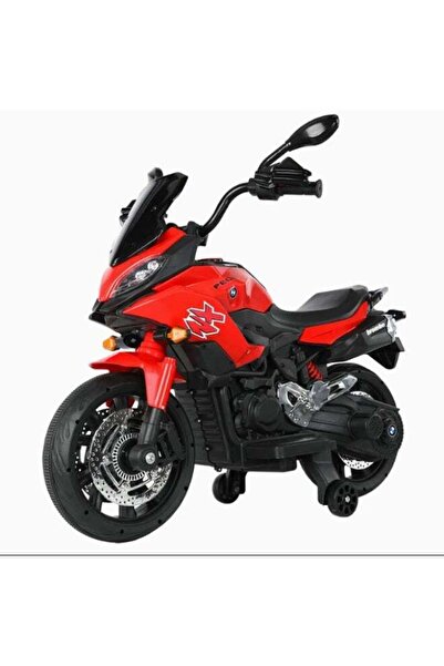 dehkah Kids 12V Electric Ride-On Motorcycle with Training Wheels, Lights & Music