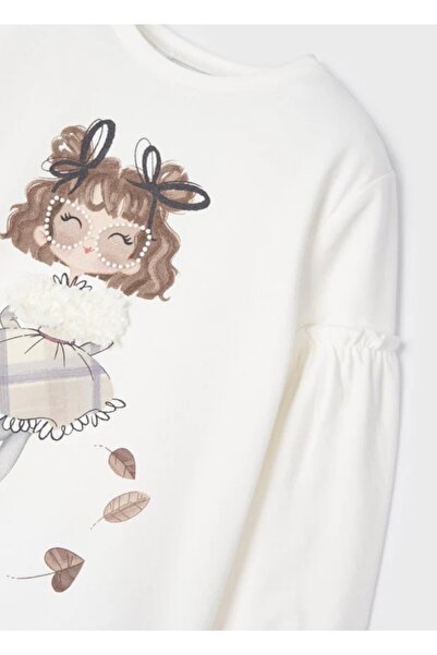 MAYORAL Velvet blouse and tights set