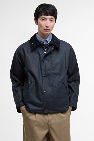 Barbour Transport Yağlı Ceket NY91 Navy