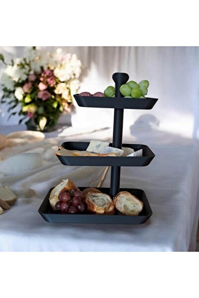 GNY Group 3-Tier Breakfast Plate