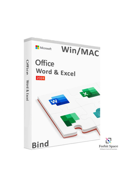 MICROSOFT Word + Excel 2024 BIND PC-MAC