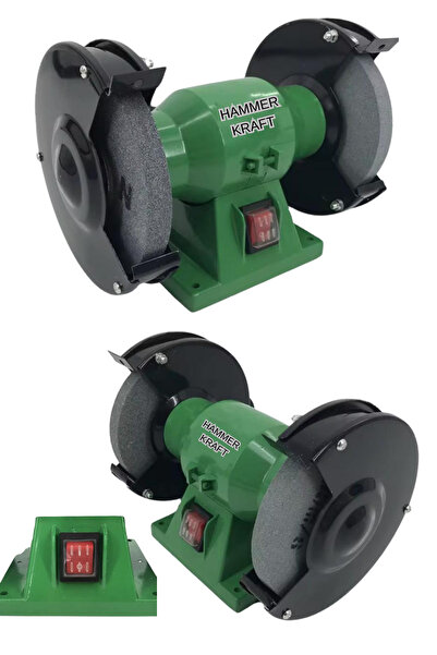 HAMMERKRAFT Alman Gsx25 1500Watt Çark Motoru Balta Bıçak Bileme Zımpara Makin...