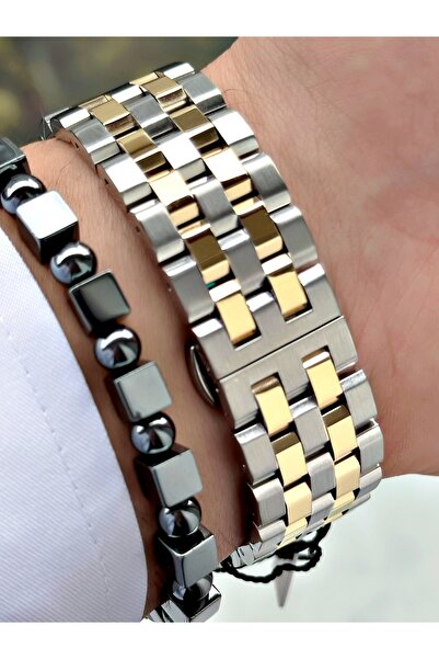 Bentini Men's Wrist Watch – Functional, Steel Band, Waterproof, 2-Year Warranty