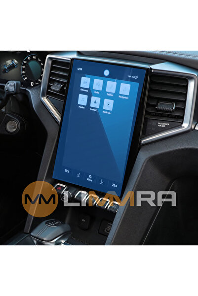 Limmra واقي شاشة نانو متعدد الوسائط مقاس 12 بوصة لسيارة فولكس فاجن أماروك