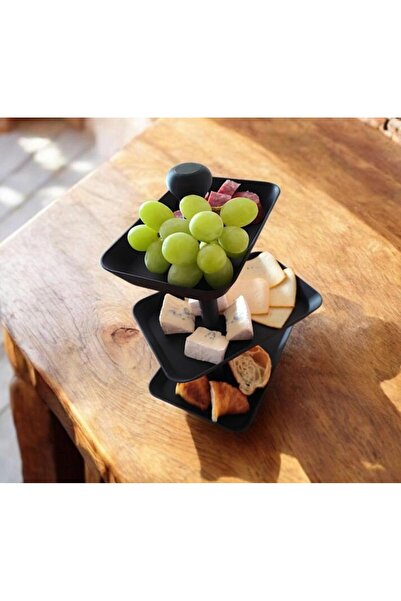 GNY Group 3-Tier Breakfast Plate