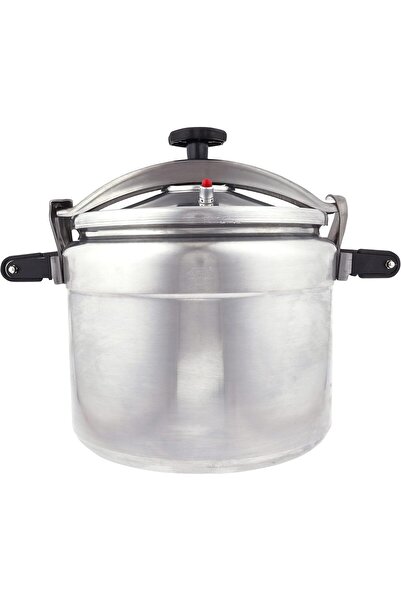 ALSAIF Aluminum Pressure Cooker, 25 Liter, Silver (Model K99025)
