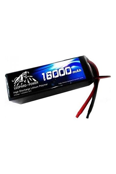 Leopard Power 16000 mAh 11.1V 3S 25C UAV & Multirotor Lityum Polimer Lipo Bat...