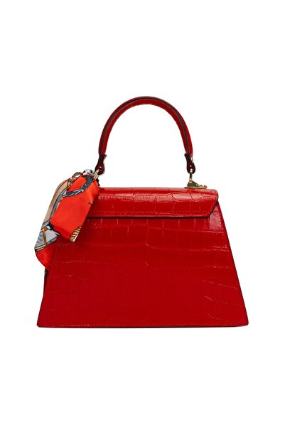 Posete Fagaras Noemi Leather Purse - Red, Casual Bag Made of Genuine Leather, Handbag, Bags