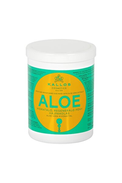 Kallos Cosmetics Mască de păr Kallos Aloe Moisture Repair Shine – Mască hrăni...