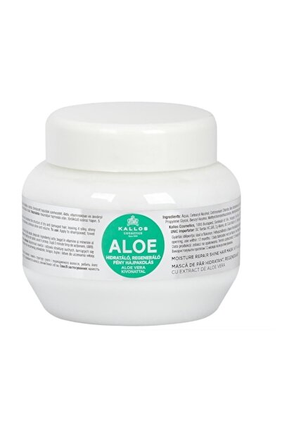Kallos Mască de păr cu Aloe Moisture Repair Shine - Mască hrănitoare pentru m...