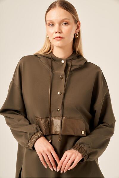 FTZ WOMEN Women's 2 Thread Suit Khaki 30612