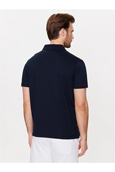 PAUL&SHARK MEN'S KNITTED POLOSHIRT C.WCOTTON