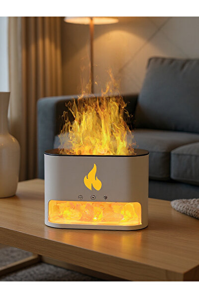 Forever Dekoratif Renkli Led Işıklı Tuz Taşlı Hava Nemlendirici