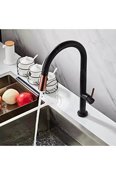 OEM Kitchen faucet, sanitary brass, black, CF1035/B