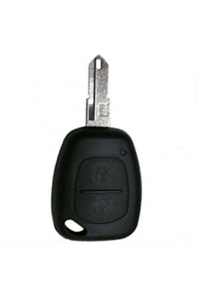 OEM Carcasă cheie compatibilă cu Renault Traffic, 2 butoane, neagră