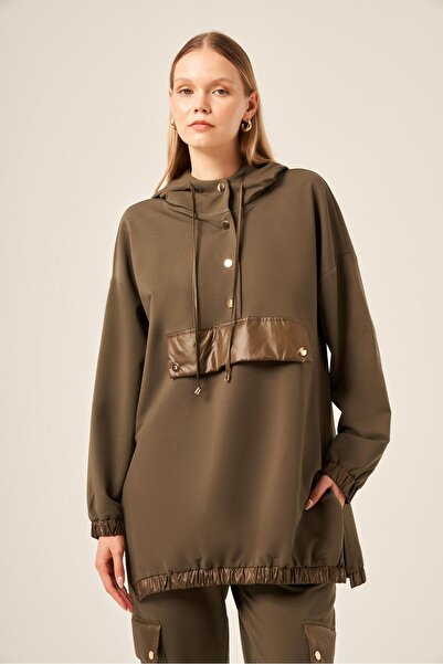 FTZ WOMEN Women's 2 Thread Suit Khaki 30612