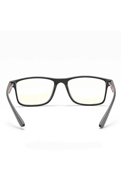 SKYDDAR INNOVATION Blue Light Protection Glasses Unisex/Women, Metal Frames, F2388, set sticker, Black Red