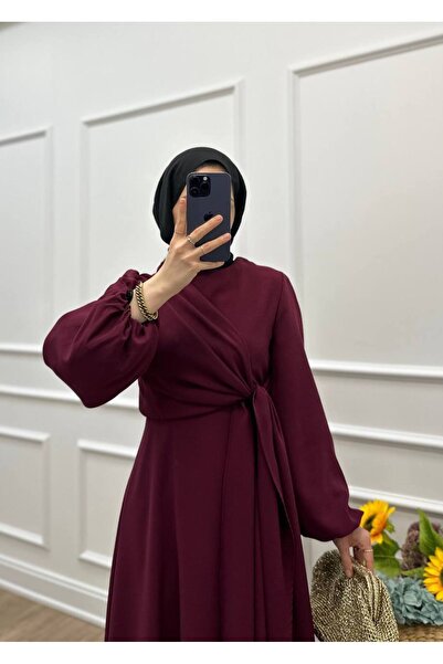 Thebomb ASUDE Krep Kumaş Elbise