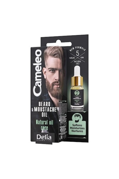 CAMELEO Beard and Moustache Oil, Delia Cosmetics, 10 ml