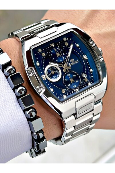 Bentini Functional Men's Watch with Rectangular Design
