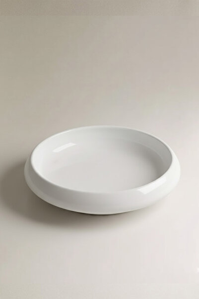 Yazz Atelier Deep White Porcelain Plate