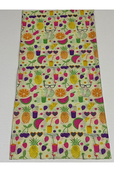 kurukafagift باندانا بوف منقوشة بأشكال الفواكه