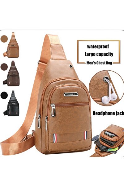Zen Store 3 Colours Combo Offer New Fashion Men's PU Leather Crossbody Chest ...