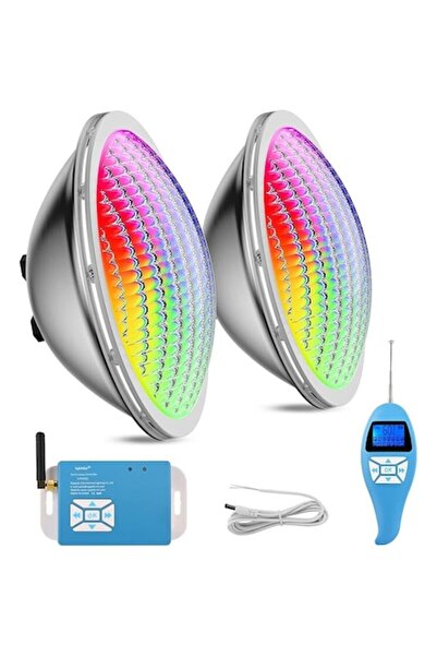 OEM Pool LED light, 30W, 7 color modes, stainless steel, IP68