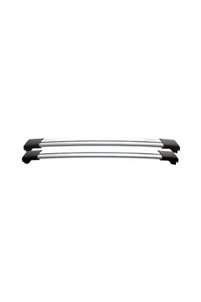 Trendy's Silver aluminum crossbar set, 111-116 cm
