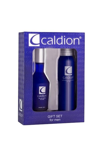 Caldion Gift Set, Men: Eau de Toilette 50 ml + Deodorant Spray 150 ml