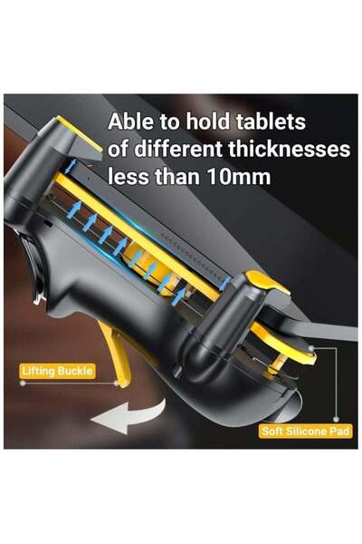 Beauenty PUBG Rapid-Fire 6-Finger Gaming Controller Trigger for iPad & Android Tablets