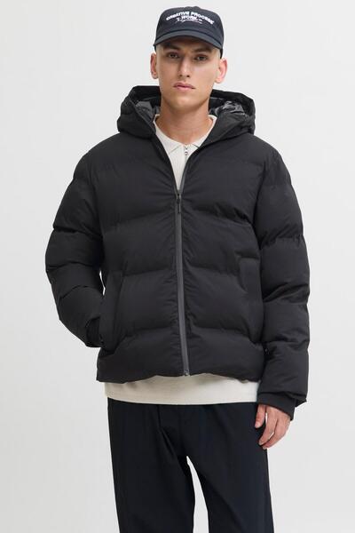 Jack & Jones JJKAITO Puffer Jacket BF – Hafif Şişme Erkek Mont, Suya Dayanıklı Fermuarlı Kışlık Ceket (MONT)