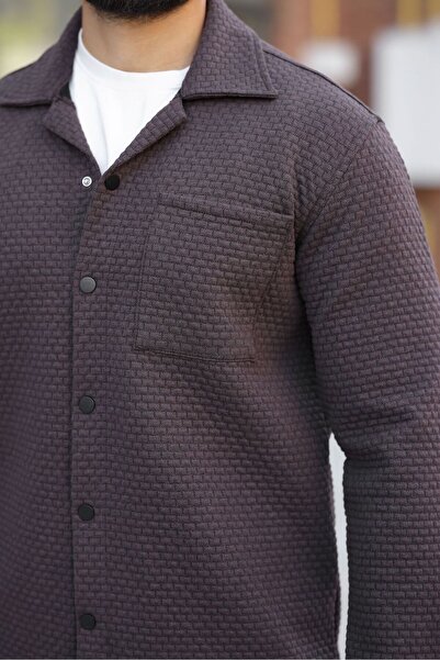 Artı1 Мъжка удобна зимна яке с капитонирана подплата и свободна кройка - палто