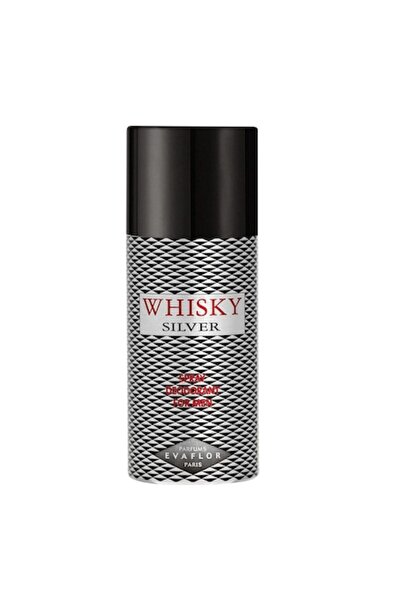 Whisky Evaflor Silver Antiperspirant Deodorant for Men, 150 ml