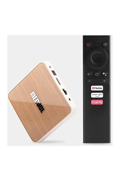 mecool Km6 Deluxe Edition Amlogic S905X4 Tv Kutusu Android 10 4g 64GB Google Sertifikalı
