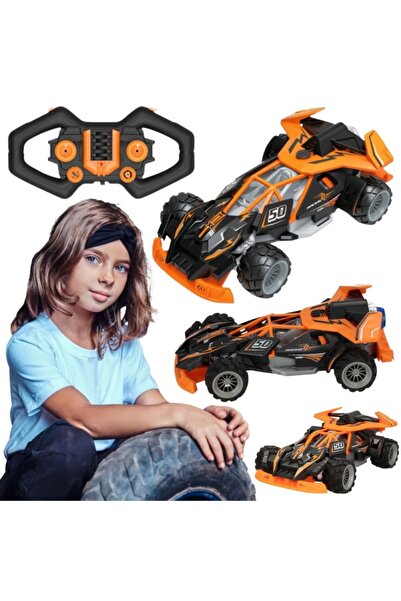 woopie RC Car with LED Lights – 2.4GHz Fast Racing Vehicle with Jet Steam Effect