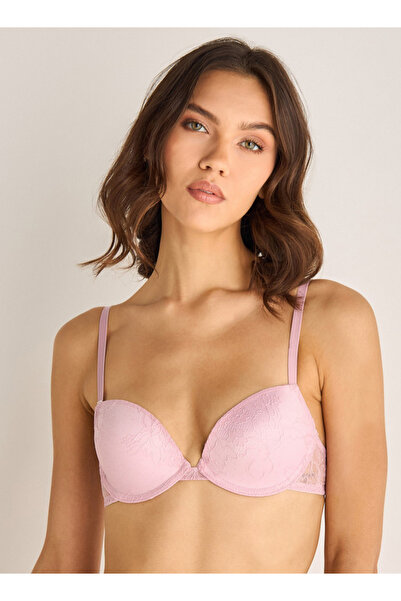 FAV حمالة صدر بتفاصيل من الدانتيل مع إغلاق بخطاف وعين