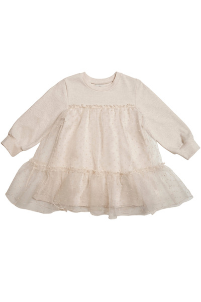 Huttelihut ROCHIE DIN BUMBAC SI ORGANZA ALBA