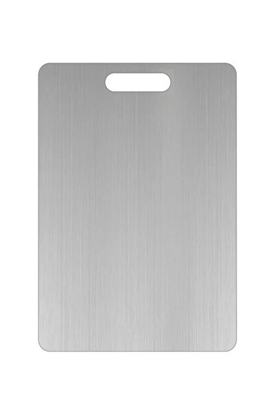 Smart Kitchen Set of 4 stainless steel 304 cutting boards, sizes 20x30cm/23x33cm/40x30cm/45x30cm