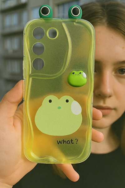 Goldie Case Vivo V30 lite uyumlu sevimli hayvan figürlü darbe emici özelliğe ...