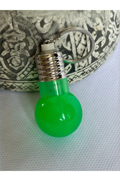 anahtarlık evreni Light Bulb Design Decorative Keychain – Metal Body, Glossy ...