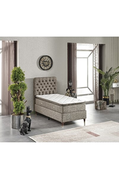 İNEGÖL LUXURY İNEGÖL MOBİLYADAN TEK KİŞİLİK BAZA BAŞLIK YATAK