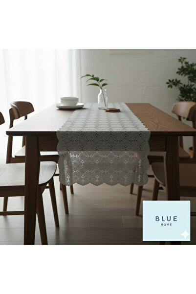 Blue Home Dantel Pvc Buz Dolabı Ayakkabılık Raf Dolap Çekmece Örtüsü / Eni : ...